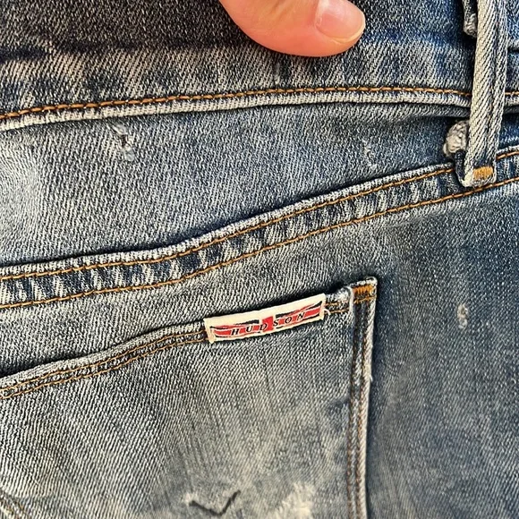 Hudson distressed jean shorts size 27 - Picture 5 of 7